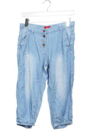 Pantaloni pentru copii S.Oliver, Mărime 12-13y/ 158-164 cm, Culoare Albastru, Preț 15,40 Lei