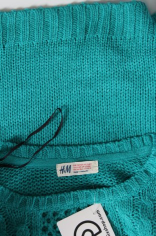 Detský sveter  H&M, Veľkosť 12-13y/ 158-164 cm, Farba Zelená, Cena  2,70 €