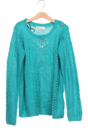 Παιδικό πουλόβερ H&M, Μέγεθος 12-13y/ 158-164 εκ., Χρώμα Πράσινο, Τιμή 2,77 €
