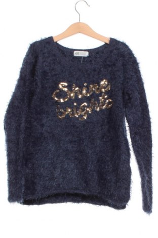 Детски пуловер H&M, Размер 10-11y/ 146-152 см, Цвят Син, Цена 4,76 лв.