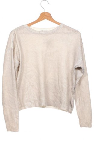 Детски пуловер H&M, Размер 12-13y/ 158-164 см, Цвят Бежов, Цена 5,13 лв.
