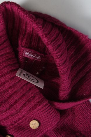 Детски пуловер Okay, Размер 14-15y/ 168-170 см, Цвят Розов, Цена 4,00 лв.