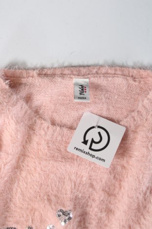 Детски пуловер Yigga, Размер 12-13y/ 158-164 см, Цвят Розов, Цена 4,42 лв.