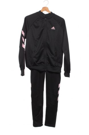 Kinder Trainingsanzug Adidas, Größe 13-14y/ 164-168 cm, Farbe Schwarz, Preis € 51,03