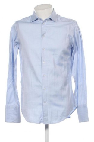 Мъжка риза Armani Collezioni, Размер M, Цвят Син, Цена 62,25 лв.