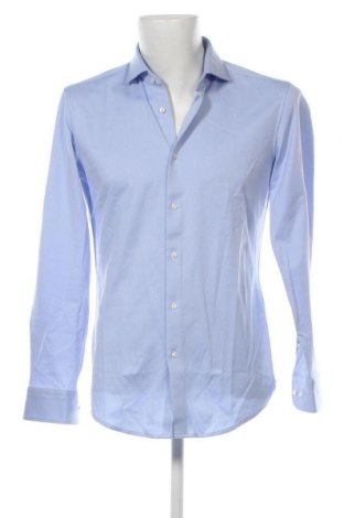 Ανδρικό πουκάμισο BOSS, Μέγεθος M, Χρώμα Μπλέ, Τιμή 102,58 €