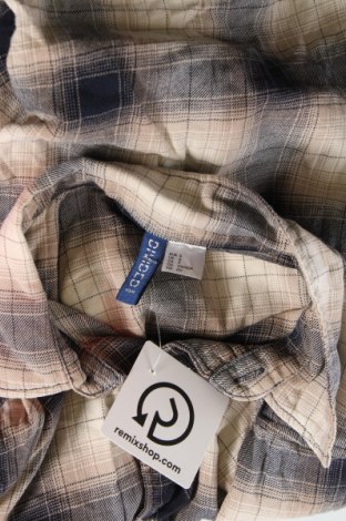 Herrenhemd H&M Divided, Größe S, Farbe Mehrfarbig, Preis 2,02 €