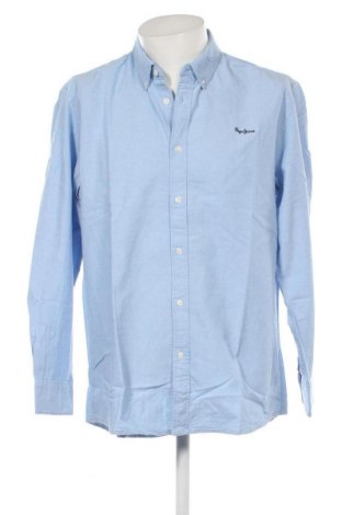 Ανδρικό πουκάμισο Pepe Jeans, Μέγεθος XXL, Χρώμα Μπλέ, Τιμή 60,31 €