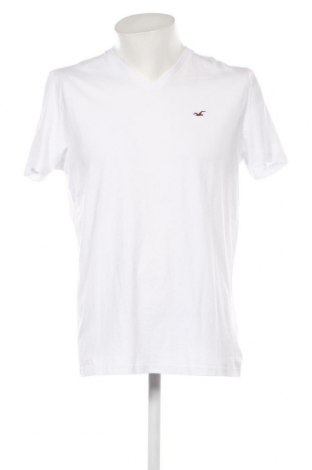 Tricou de bărbați Hollister, Mărime L, Culoare Alb, Preț 95,39 Lei