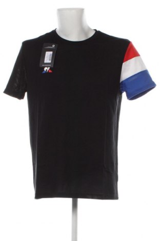 Herren T-Shirt Le Coq Sportif, Größe XL, Farbe Schwarz, Preis 26,80 €