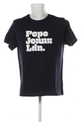 Herren T-Shirt Pepe Jeans, Größe L, Farbe Blau, Preis 26,80 €