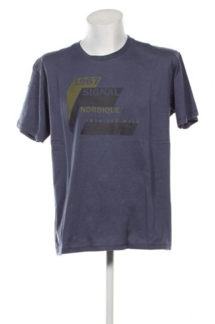 Ανδρικό t-shirt Signal, Μέγεθος XXL, Χρώμα Μπλέ, Τιμή 13,67 €