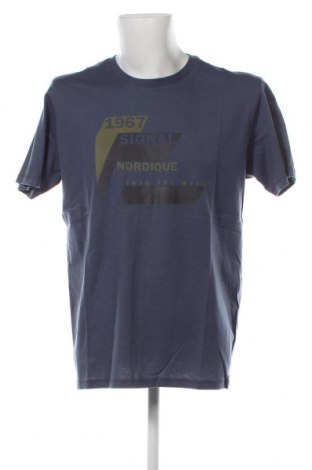 Ανδρικό t-shirt Signal, Μέγεθος XL, Χρώμα Μπλέ, Τιμή 13,67 €