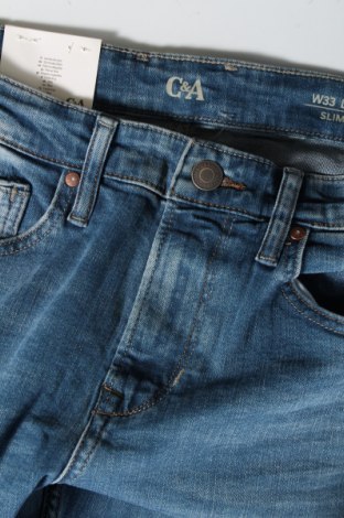 Pánske džínsy  C&A, Veľkosť M, Farba Modrá, Cena  23,71 €