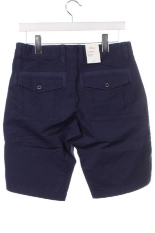 Мъжки къс панталон S.Oliver, Размер S, Цвят Син, Цена 9,28 лв.