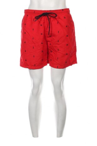 Ανδρικό κοντό παντελόνι Urban Classics, Μέγεθος L, Χρώμα Κόκκινο, Τιμή 7,01 €