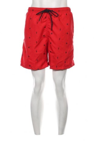 Pantaloni scurți de bărbați Urban Classics, Mărime XXL, Culoare Roșu, Preț 34,21 Lei