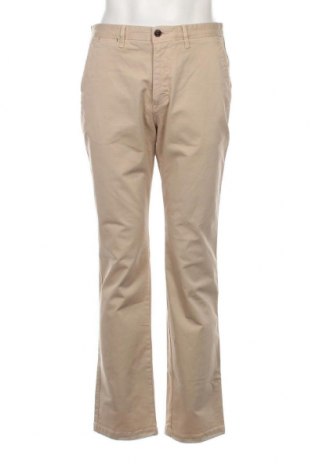 Pantaloni de bărbați Cortefiel, Mărime M, Culoare Bej, Preț 37,20 Lei