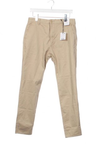 Pantaloni de bărbați Pull&Bear, Mărime S, Culoare Bej, Preț 34,80 Lei