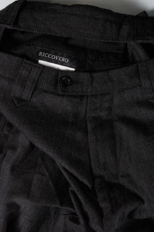 Pantaloni de bărbați Riccovero, Mărime L, Culoare Gri, Preț 18,12 Lei