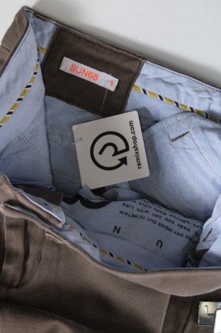 Мъжки панталон SUN68, Размер S, Цвят Кафяв, Цена 17,16 лв.