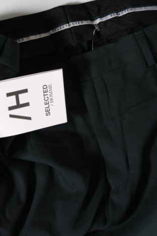 Ανδρικό παντελόνι Selected Homme, Μέγεθος L, Χρώμα Πράσινο, Τιμή 4,41 €