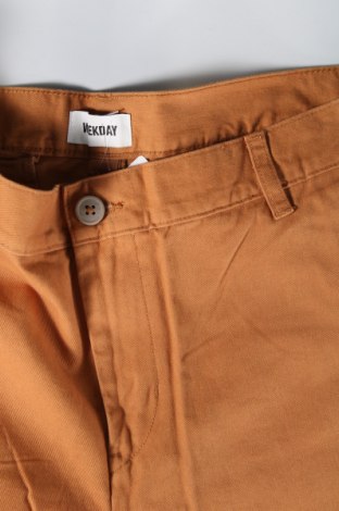 Pantaloni de bărbați Weekday, Mărime M, Culoare Maro, Preț 35,07 Lei
