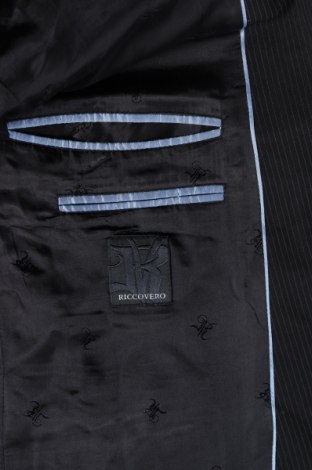 Мъжко сако Riccovero, Размер XL, Цвят Черен, Цена 43,00 лв.