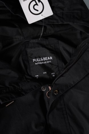 Ανδρικό μπουφάν Pull&Bear, Μέγεθος M, Χρώμα Μαύρο, Τιμή 15,08 €