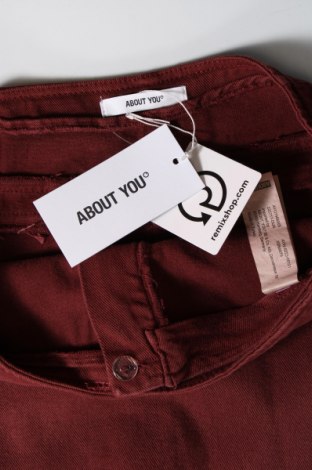 Пола - панталон About You, Размер L, Цвят Червен, Цена 12,00 лв.