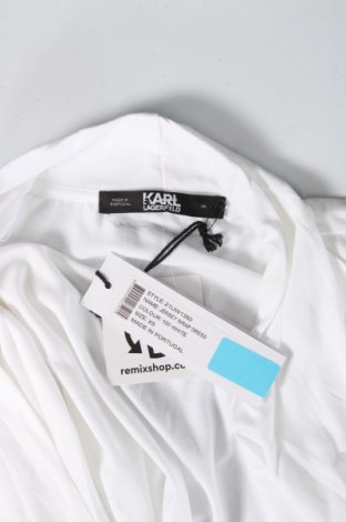 Рокля Karl Lagerfeld, Размер XS, Цвят Бял, Цена 351,00 лв.