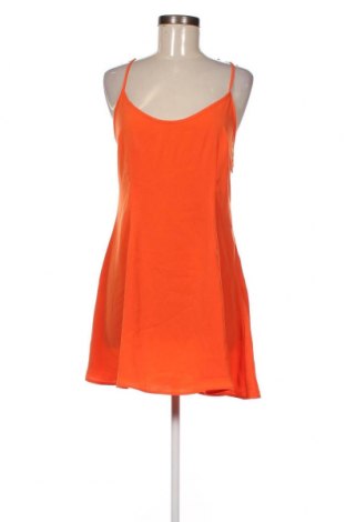 Šaty  NA-KD, Velikost L, Barva Oranžová, Cena  148,00 Kč