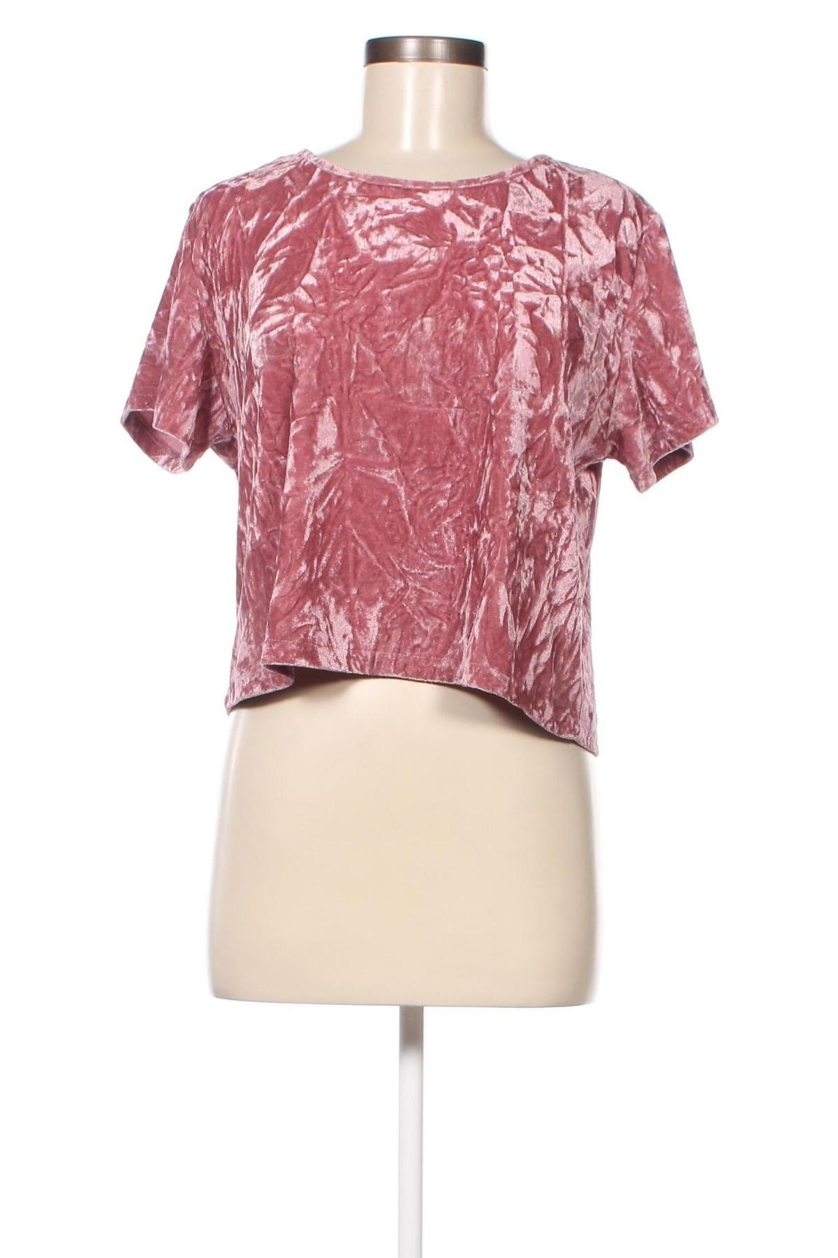 Damen Shirt Boohoo, Größe L, Farbe Rosa, Preis 4,10 €