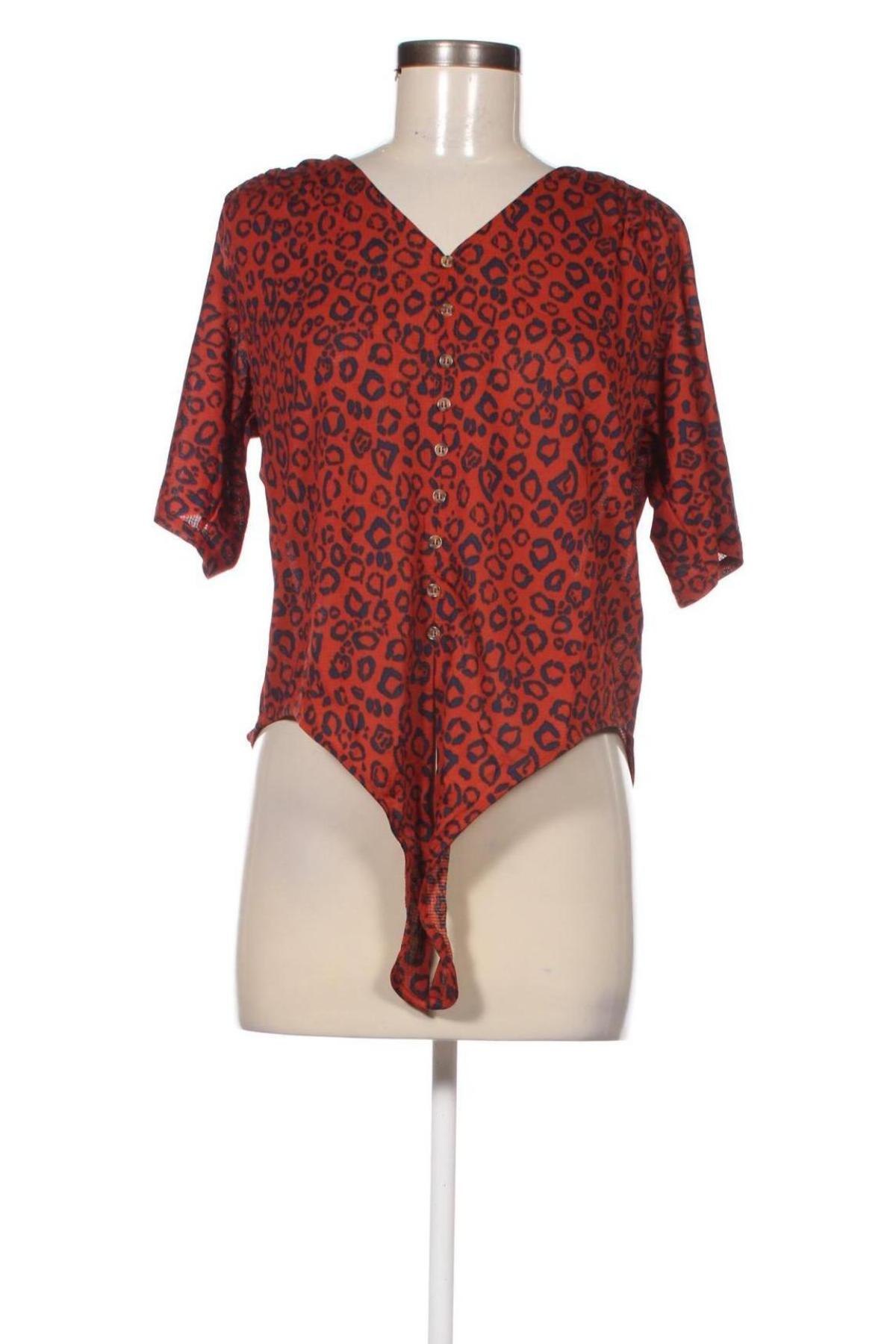 Дамска блуза Camaieu, Размер S, Цвят Кафяв, Цена 6,51 лв.