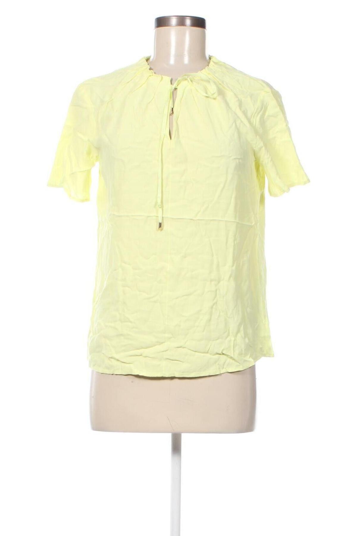 Γυναικεία μπλούζα S.Oliver, Μέγεθος XS, Χρώμα Κίτρινο, Τιμή 37,11 €