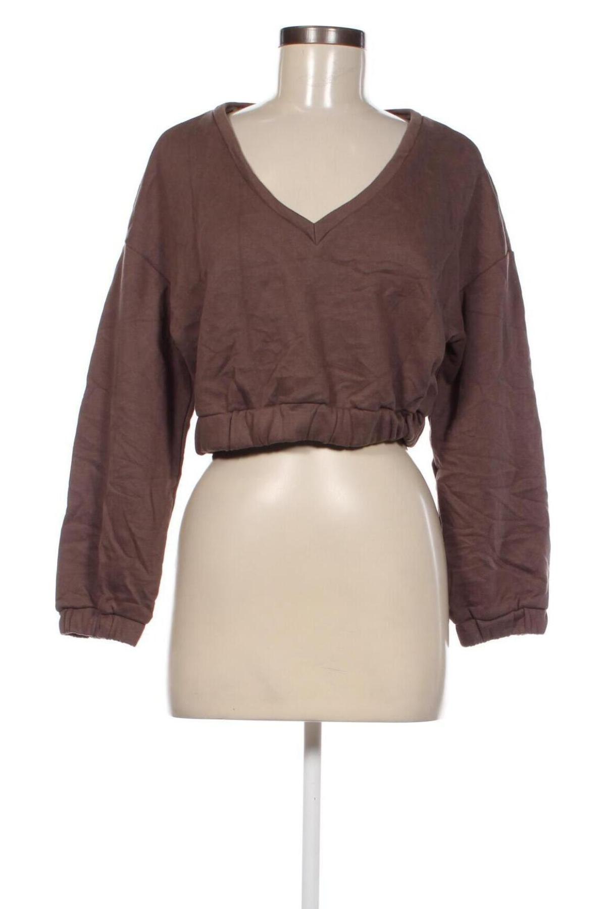 Дамска блуза SHEIN, Размер M, Цвят Кафяв, Цена 3,99 лв.