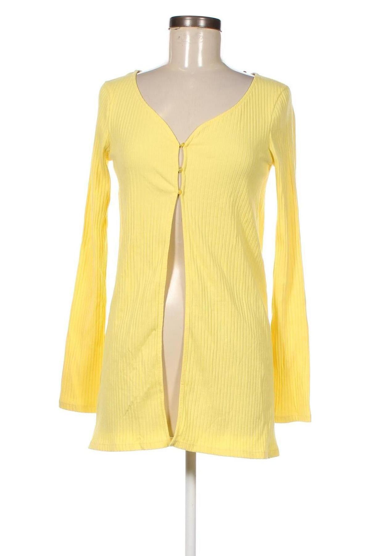 Damen Strickjacke Mango, Größe M, Farbe Gelb, Preis 27,84 €