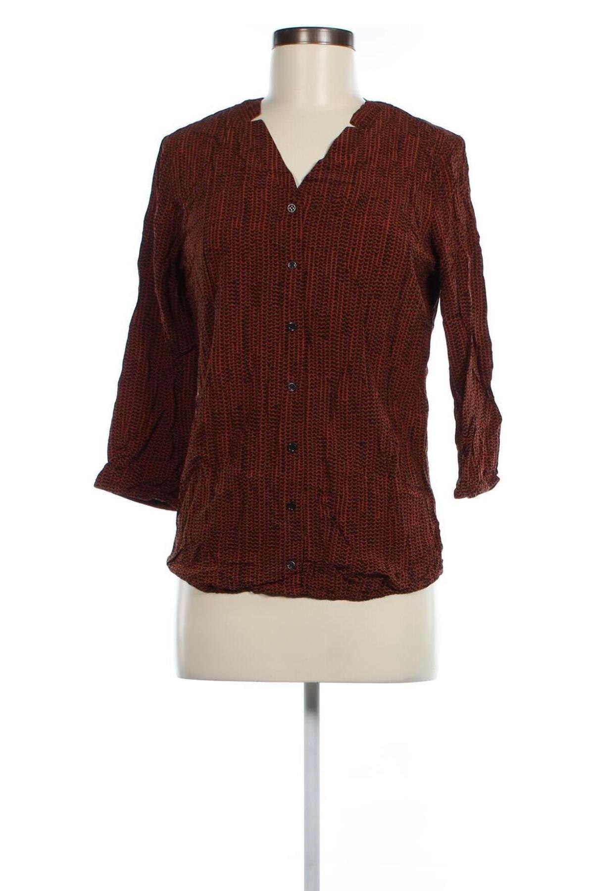 Γυναικείο πουκάμισο Comma,, Μέγεθος XS, Χρώμα Πορτοκαλί, Τιμή 21,03 €