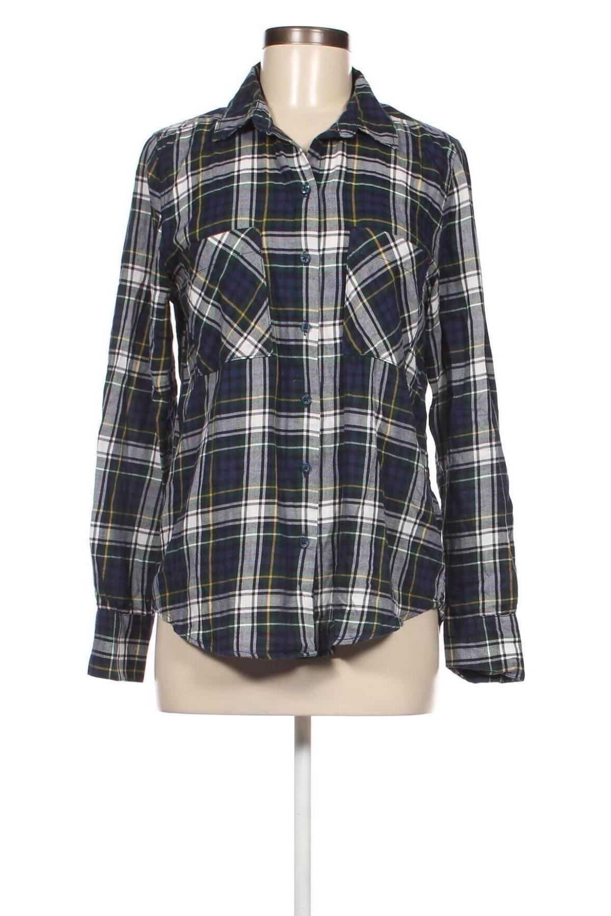 Γυναικείο πουκάμισο Gina Tricot, Μέγεθος S, Χρώμα Πολύχρωμο, Τιμή 2,32 €
