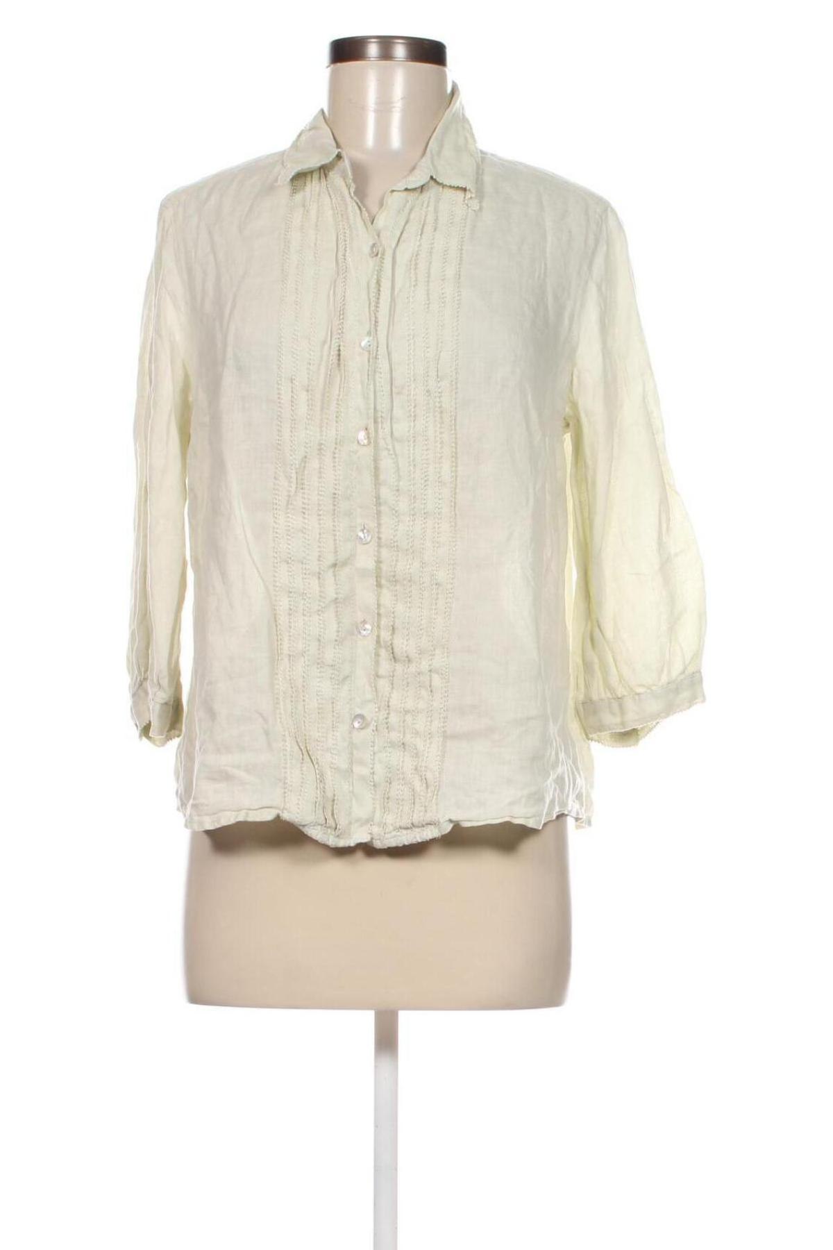 Γυναικείο πουκάμισο Poetry, Μέγεθος M, Χρώμα  Μπέζ, Τιμή 6,01 €