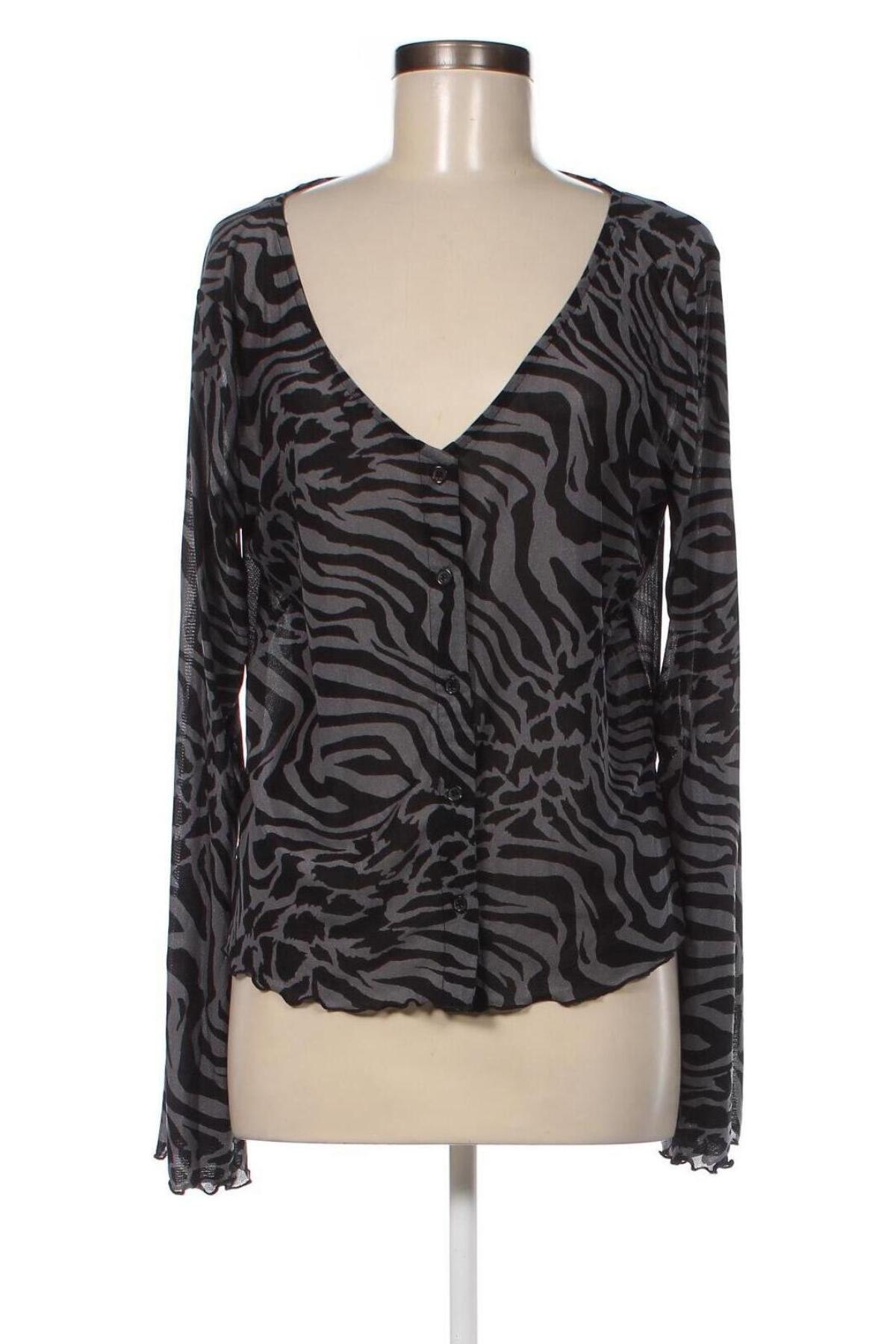 Γυναικείο πουκάμισο Urban Classics, Μέγεθος 3XL, Χρώμα Πολύχρωμο, Τιμή 4,56 €