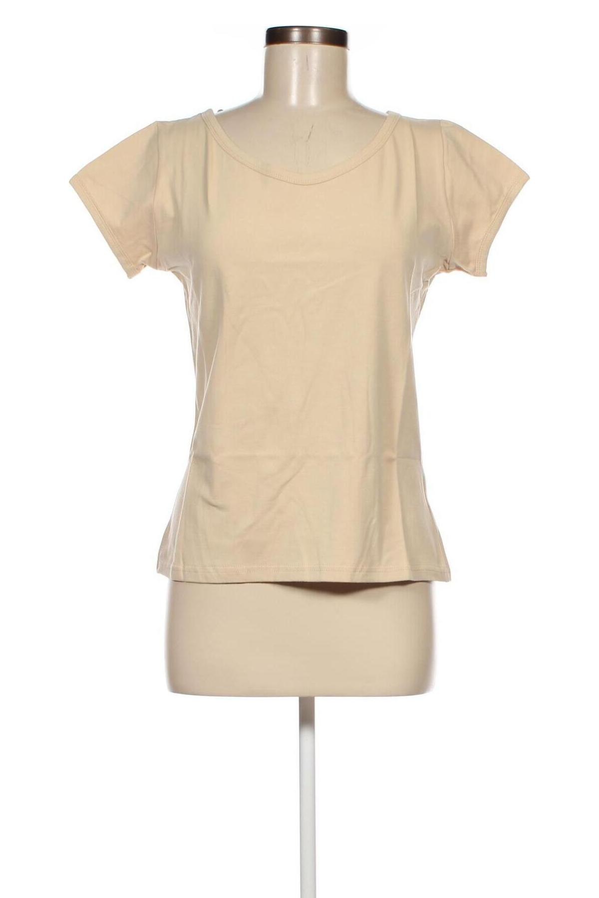 Damen T-Shirt, Größe XXL, Farbe Beige, Preis 10,82 €