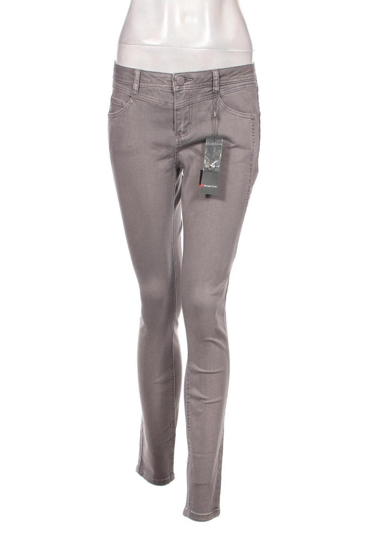 Damskie jeansy Street One, Rozmiar S, Kolor Szary, Cena 48,99 zł