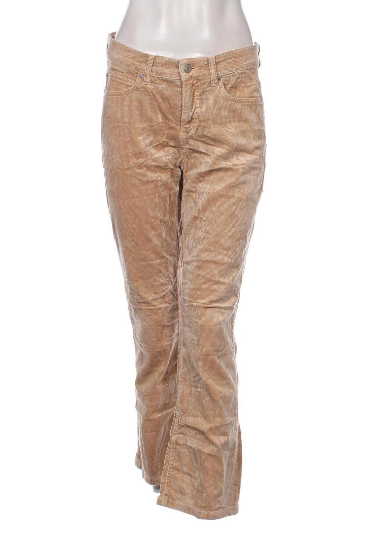 Γυναικείο κοτλέ παντελόνι Cambio, Μέγεθος M, Χρώμα  Μπέζ, Τιμή 2,73 €