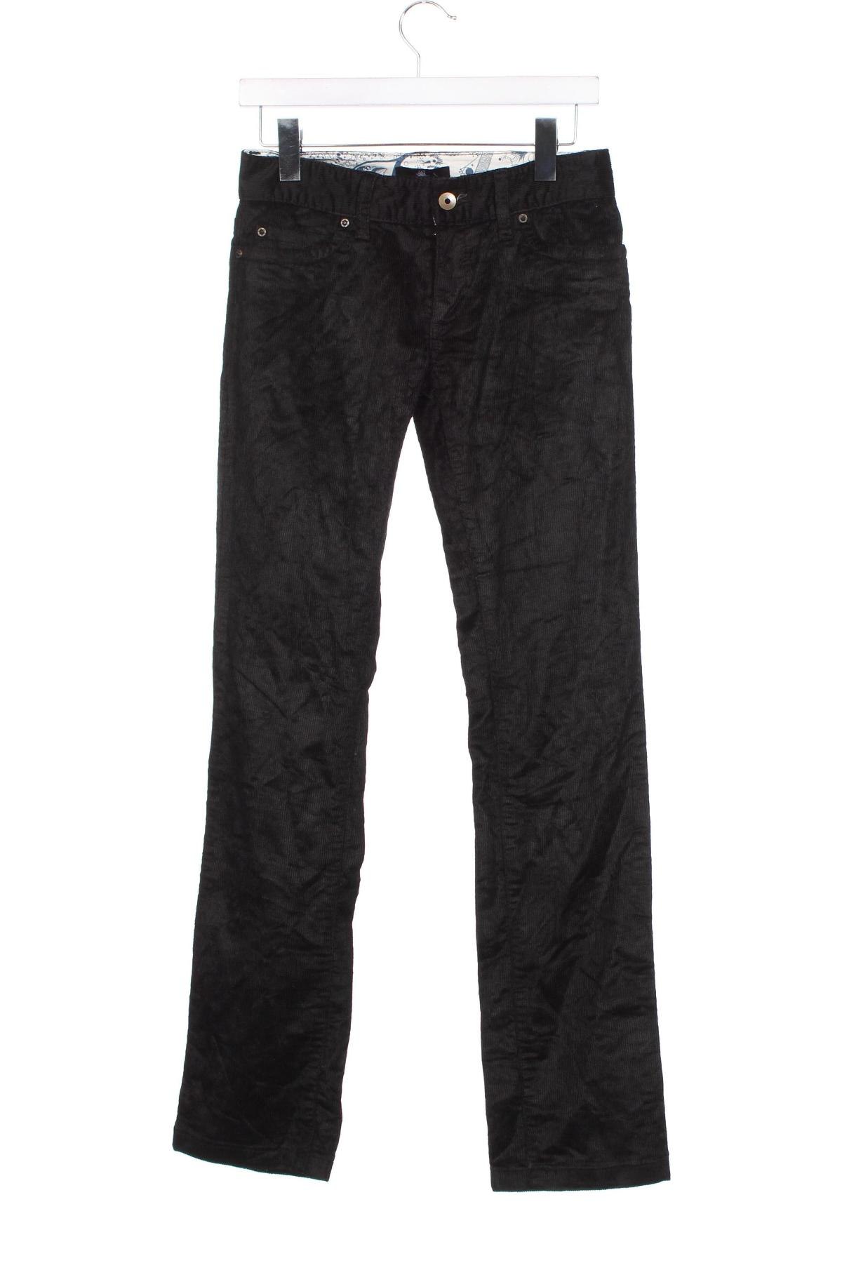 Pantaloni de velvet de femei Journey, Mărime XS, Culoare Negru, Preț 12,40 Lei