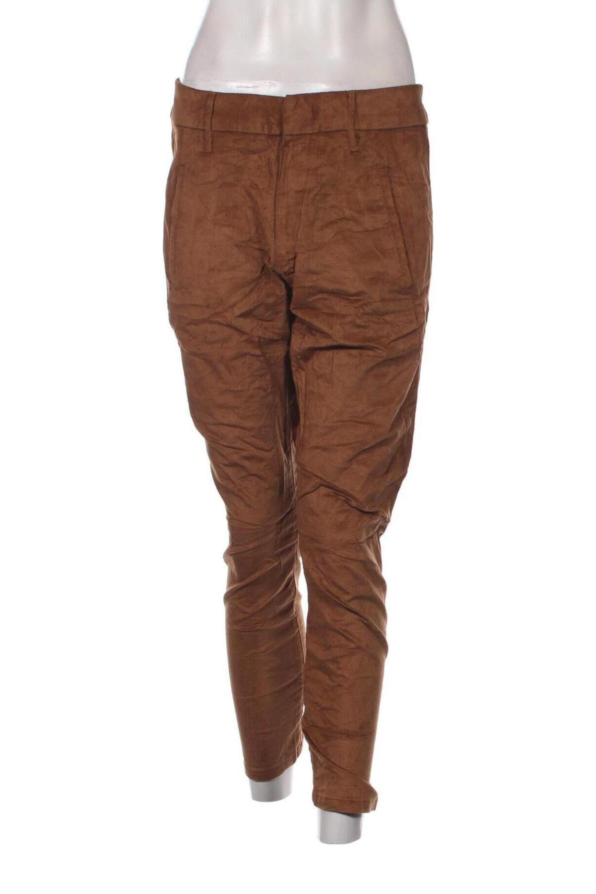 Γυναικείο κοτλέ παντελόνι KappAhl, Μέγεθος M, Χρώμα Καφέ, Τιμή 2,38 €