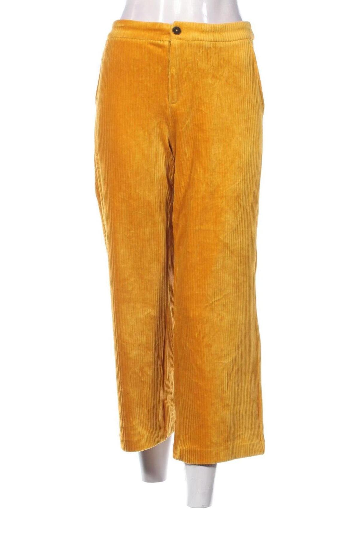 Pantaloni de velvet de femei S.Oliver, Mărime M, Culoare Albastru, Preț 25,76 Lei