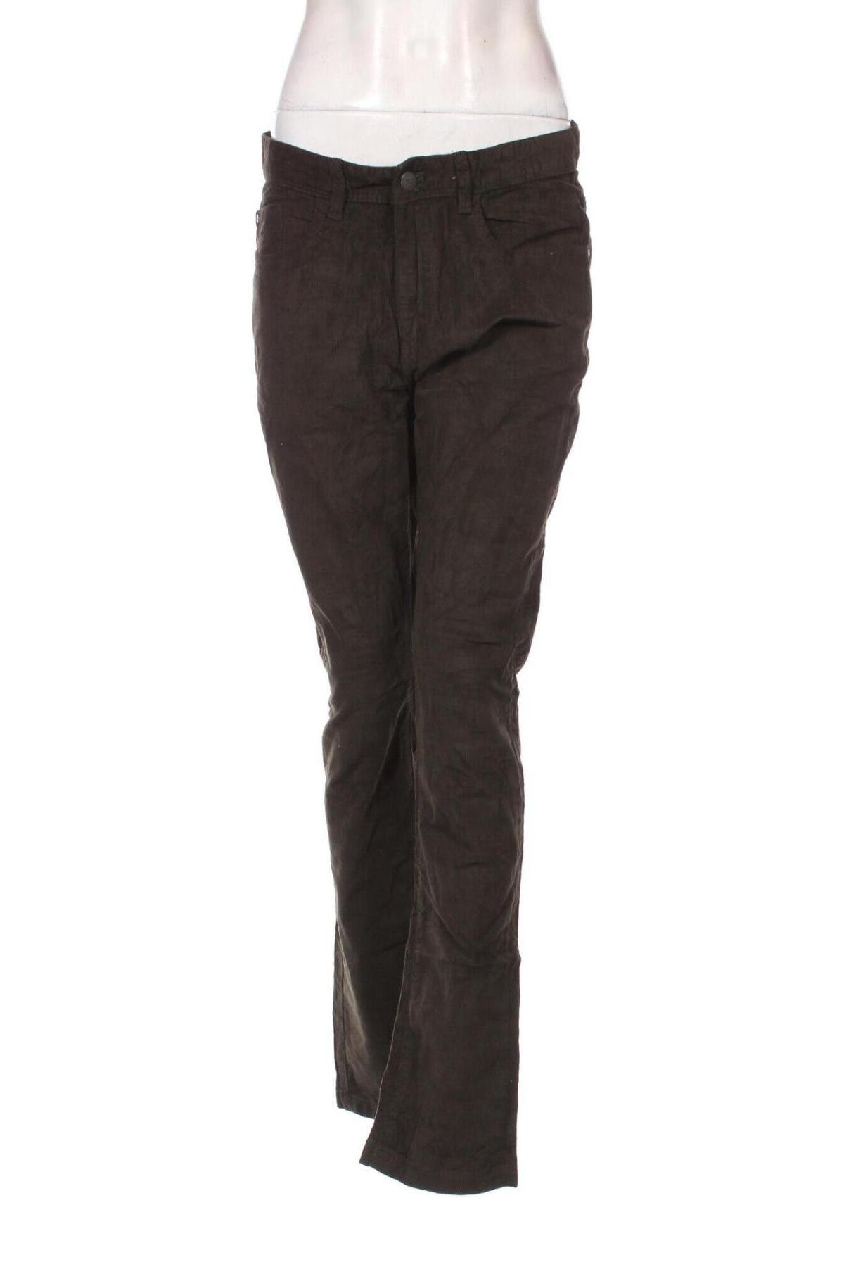 Pantaloni de velvet de femei Tex, Mărime M, Culoare Verde, Preț 12,40 Lei