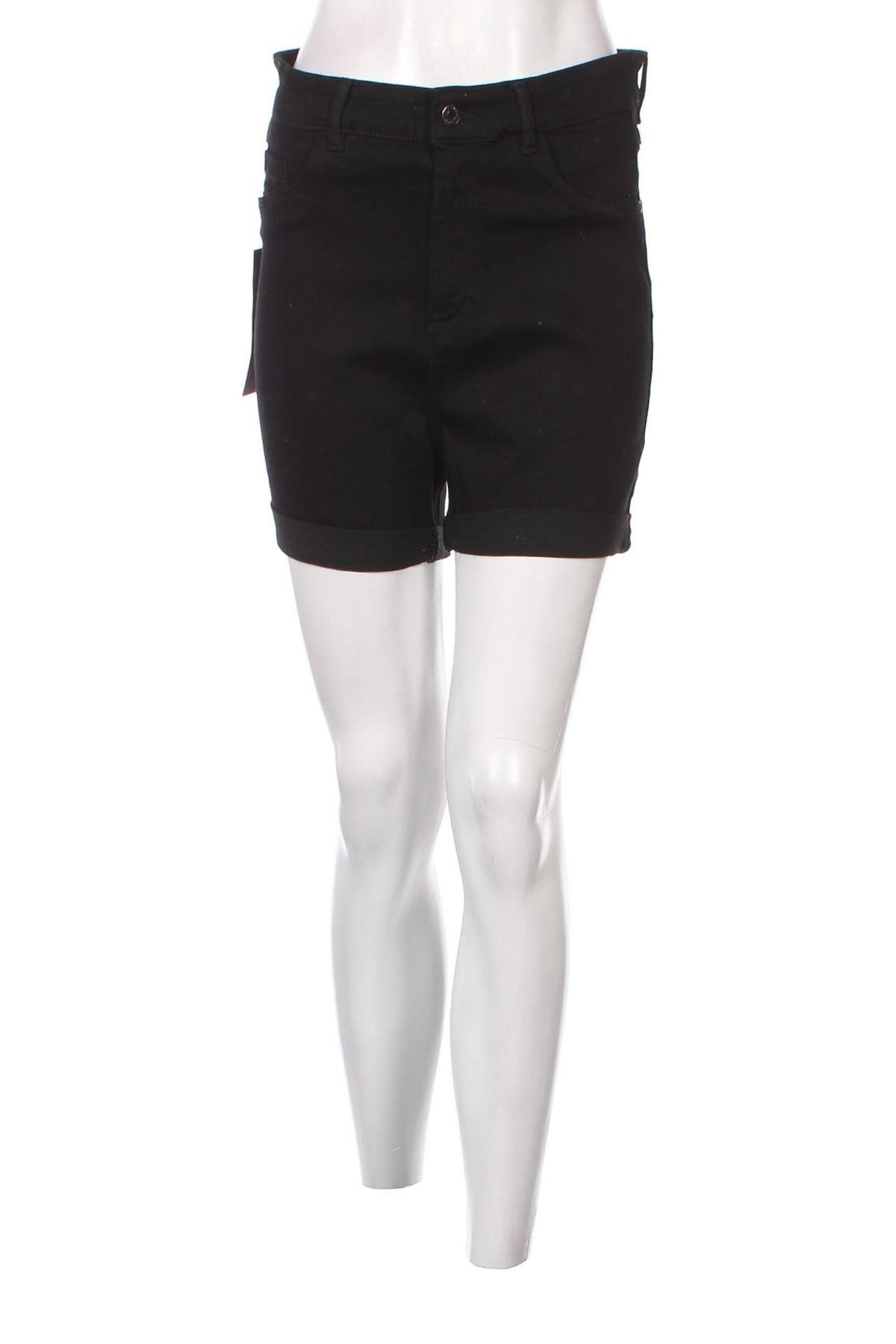 Γυναικείο κοντό παντελόνι Denim Project, Μέγεθος M, Χρώμα Μαύρο, Τιμή 7,05 €