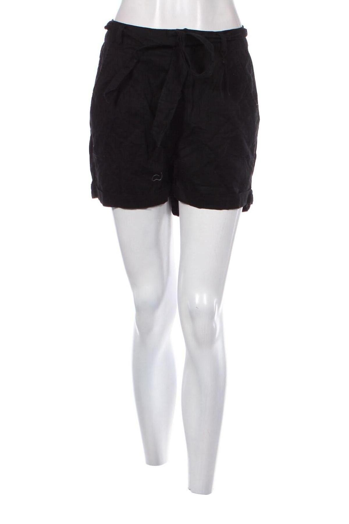 Дамски къс панталон Q/S by S.Oliver, Размер S, Цвят Черен, Цена 72,00 лв.